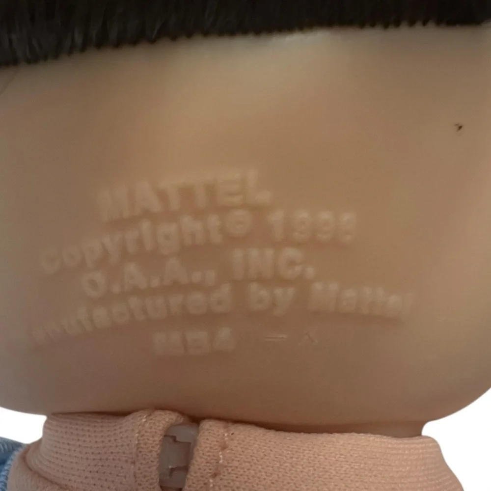 1998 Mattel Cabbage Patch with Blue Dress and White Tights